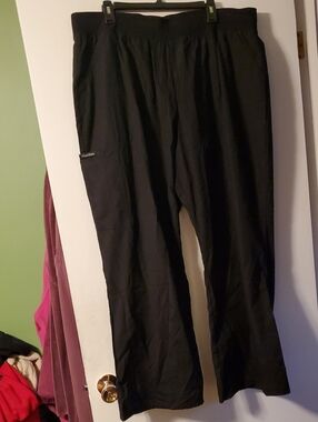 Like New -Cherokee Flexibles Black Scrub Pant Size 2X